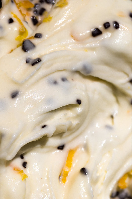 Ricotta, Orange & Dark Chocolate Gelato